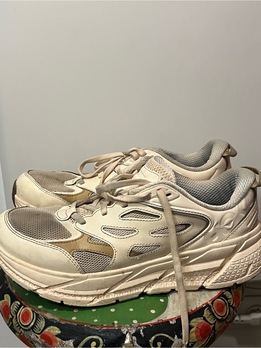 Hoka One One Clifton W 8 Cream running casual streetwear
